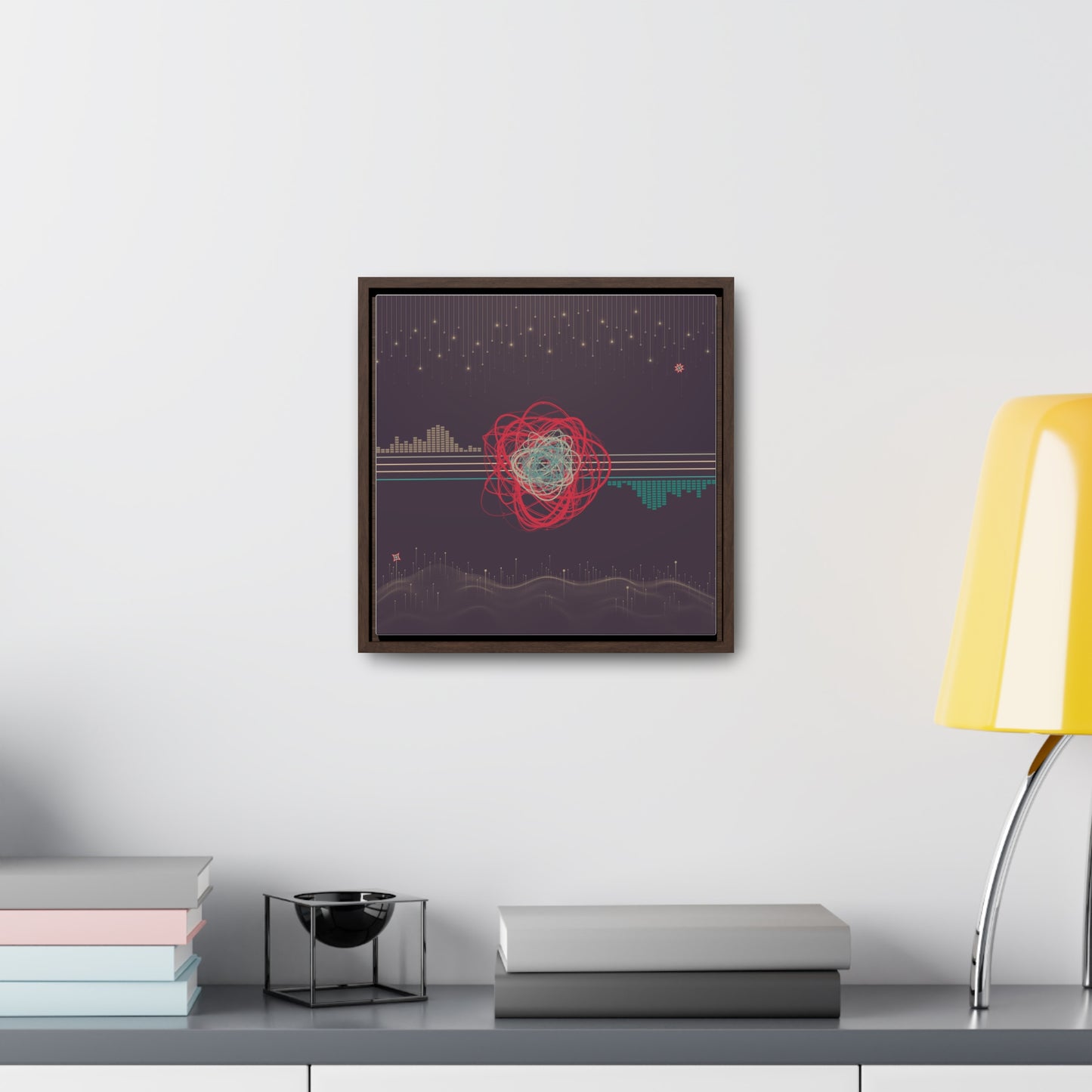 the flex capacitor (framed print)