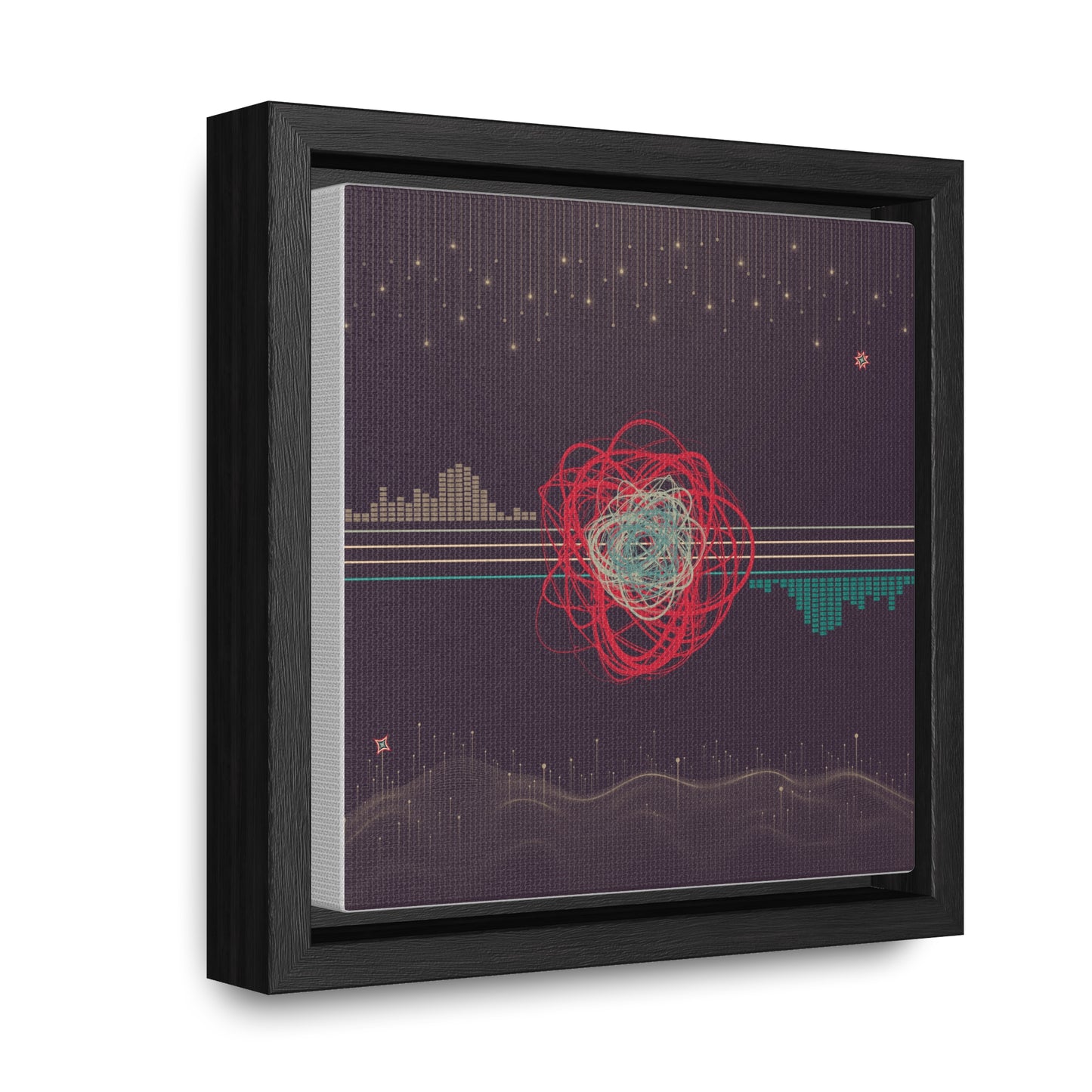 the flex capacitor (framed print)
