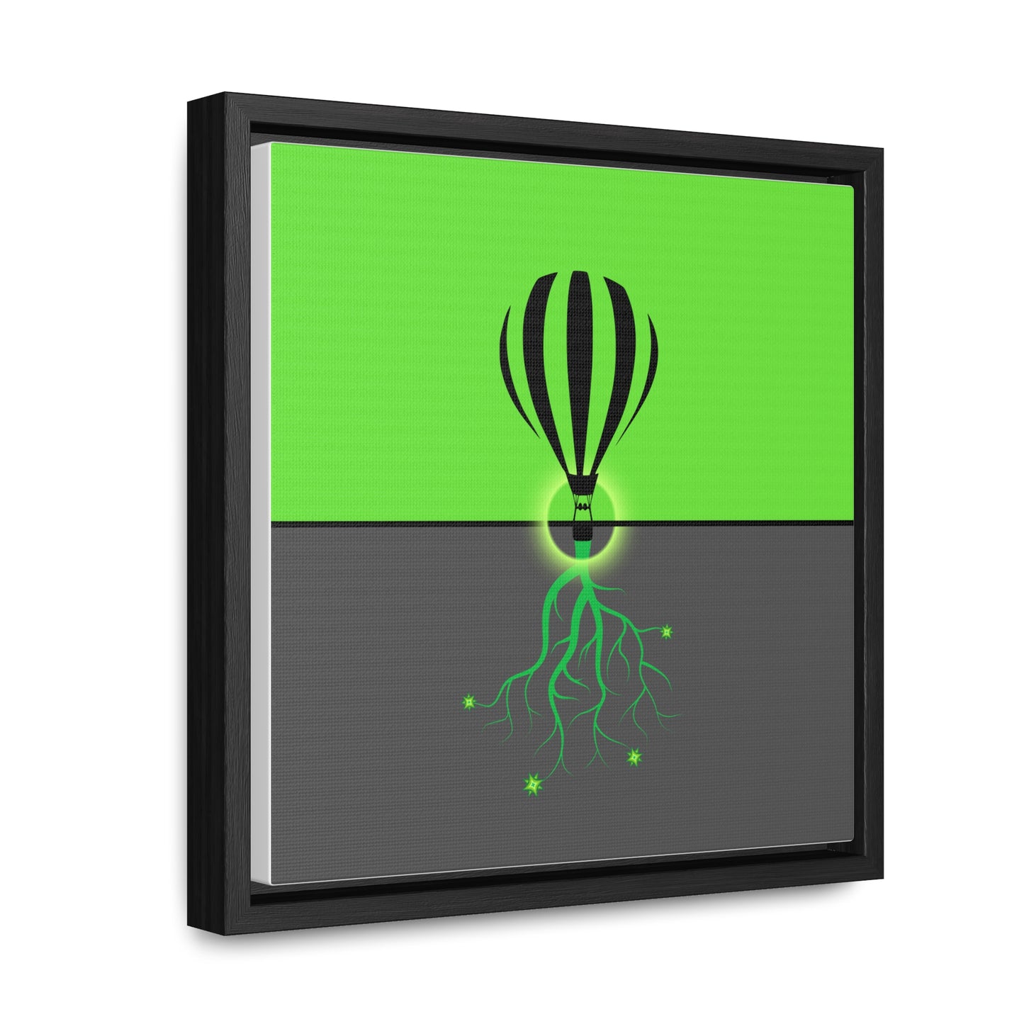 hot lair balloon (in green and grey)
