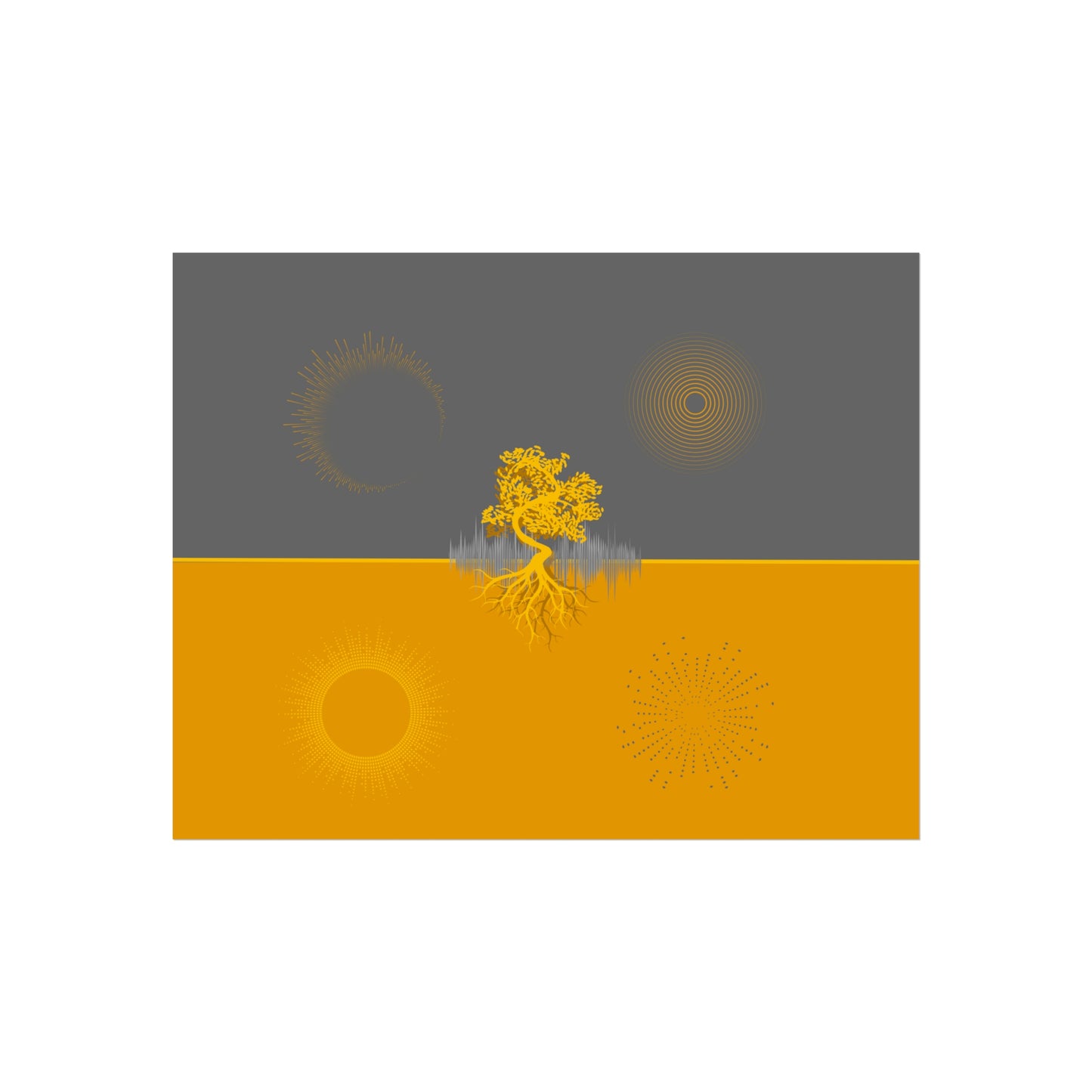 Roots Rock Radio | Abstract Print
