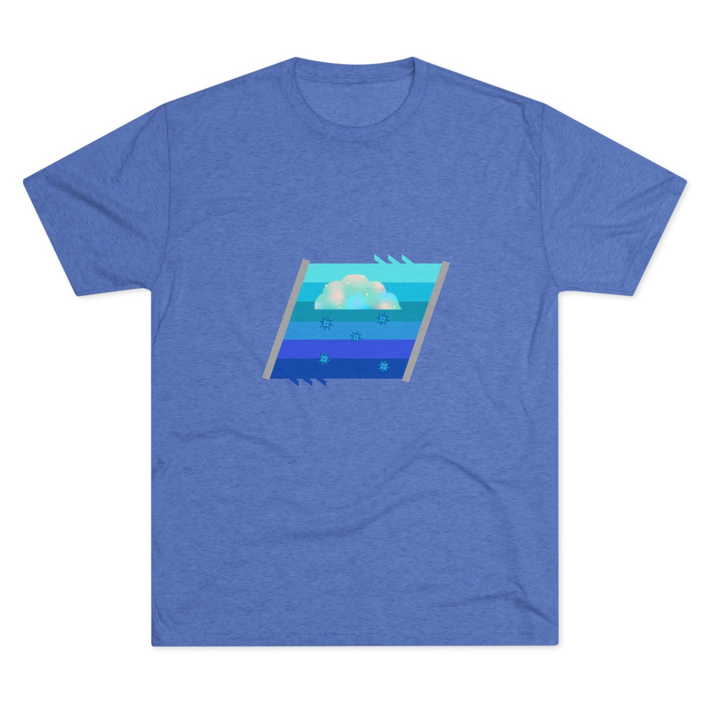 rhombulus (in blue) tee