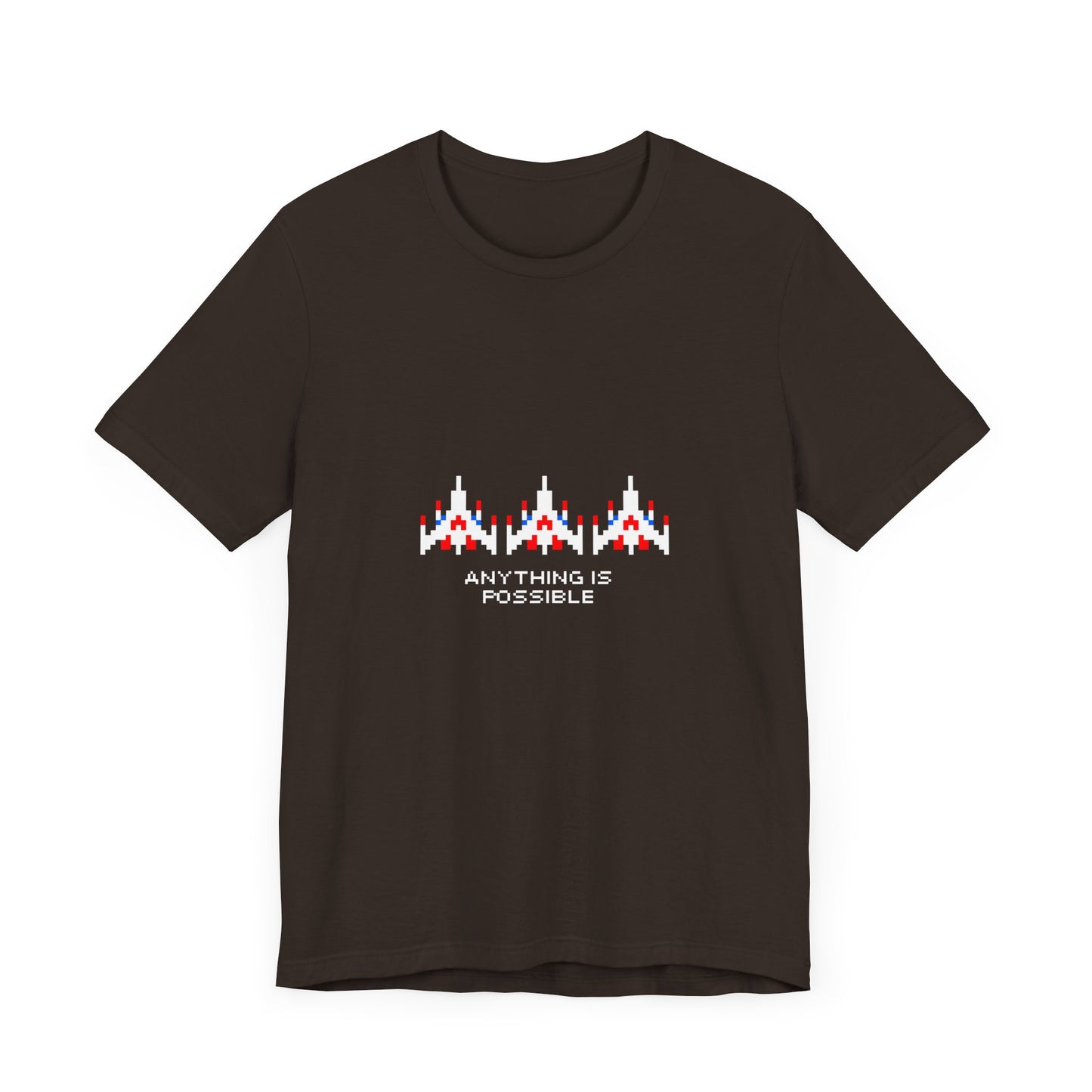 anything is possible t-shirt (aka 'galaga dreams')