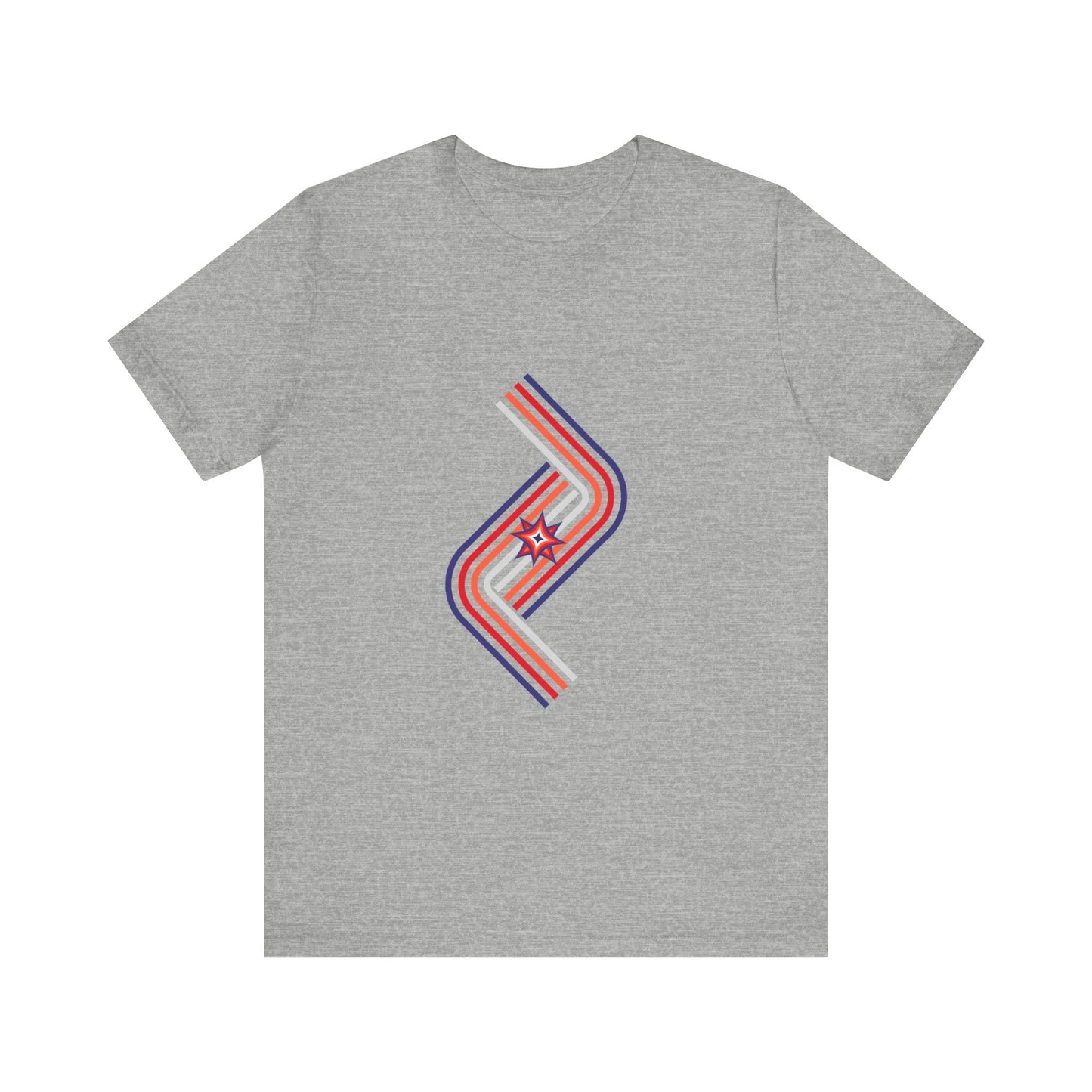 RWB stars and pipes - t-shirt