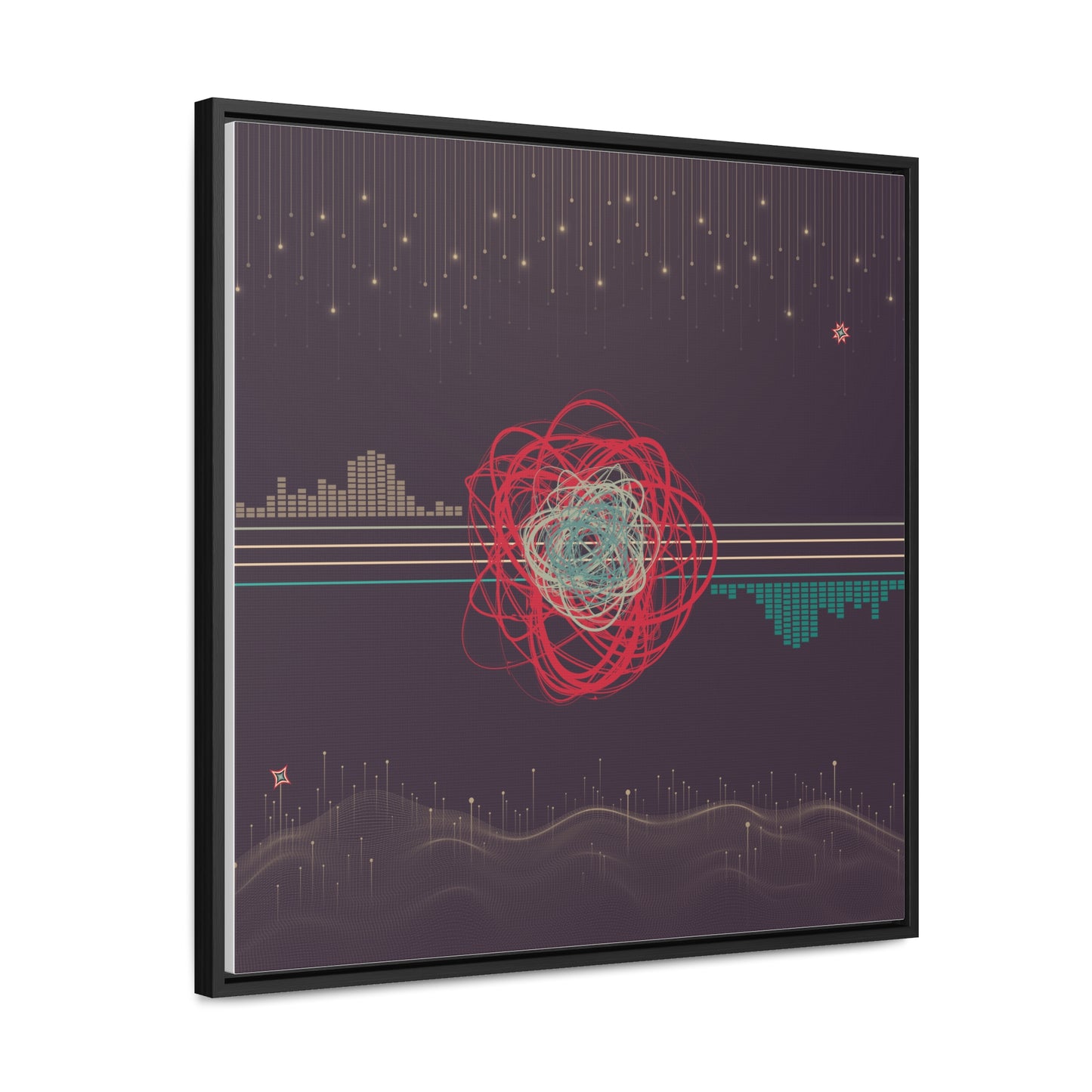 the flex capacitor (framed print)
