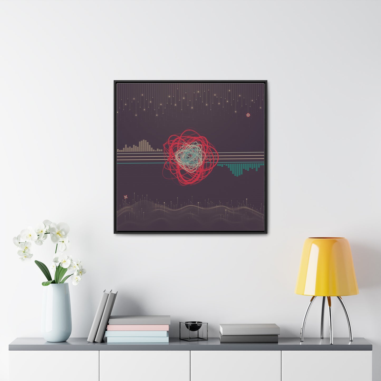 the flex capacitor (framed print)
