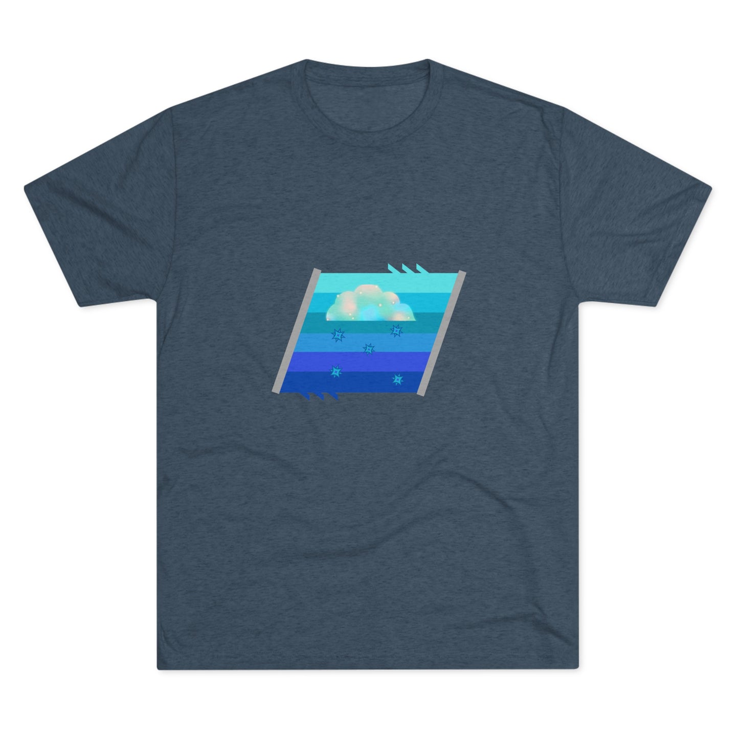 rhombulus (in blue) tee