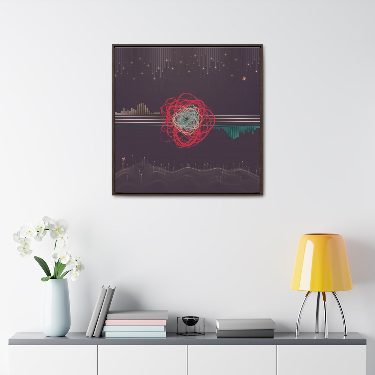 the flex capacitor (framed print)