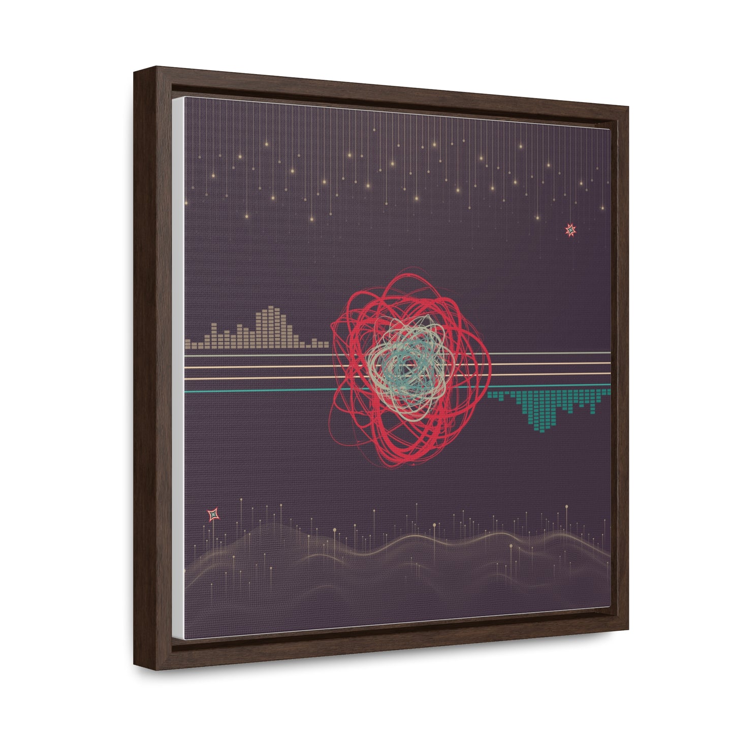 the flex capacitor (framed print)