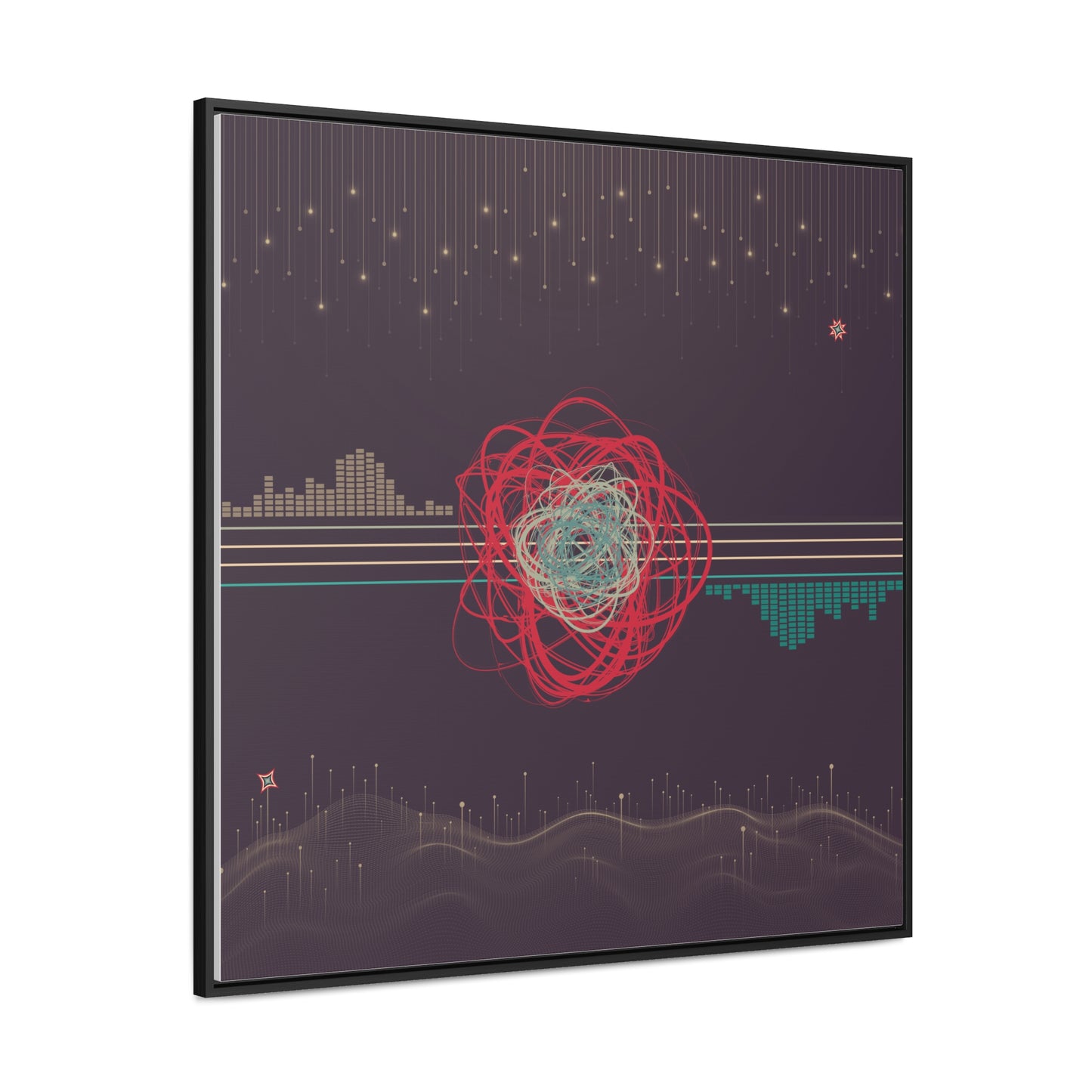 the flex capacitor (framed print)