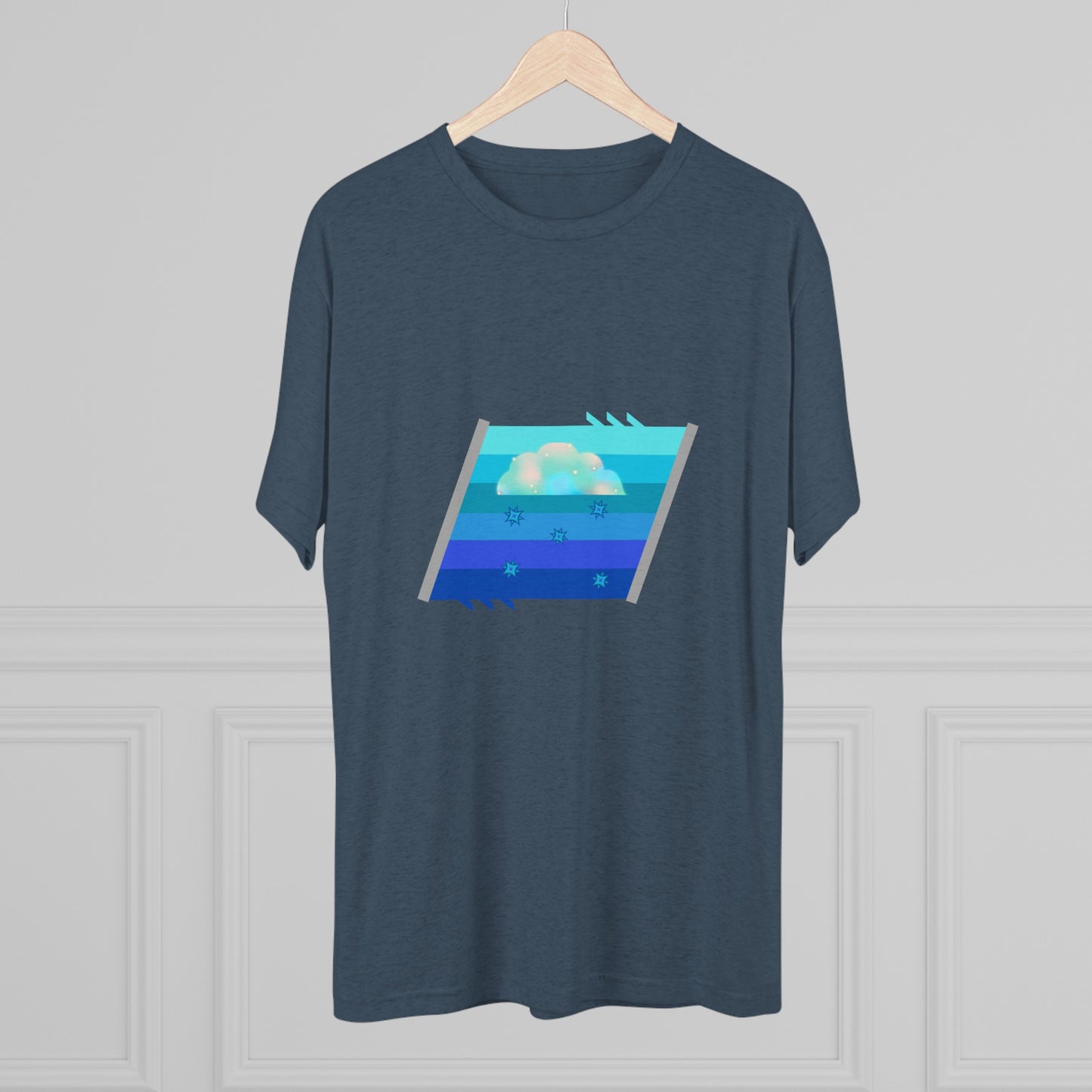 rhombulus (in blue) tee