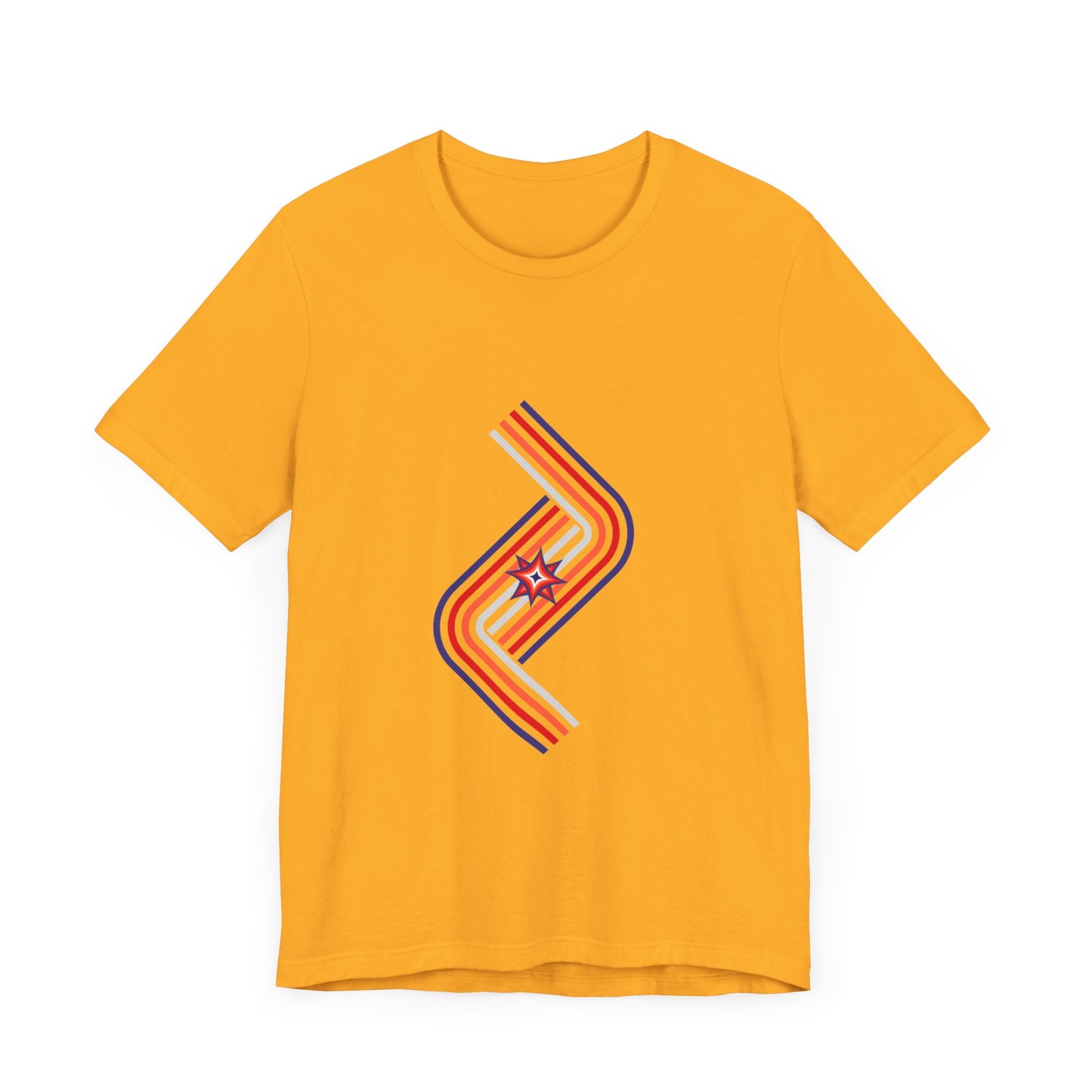 RWB stars and pipes - t-shirt