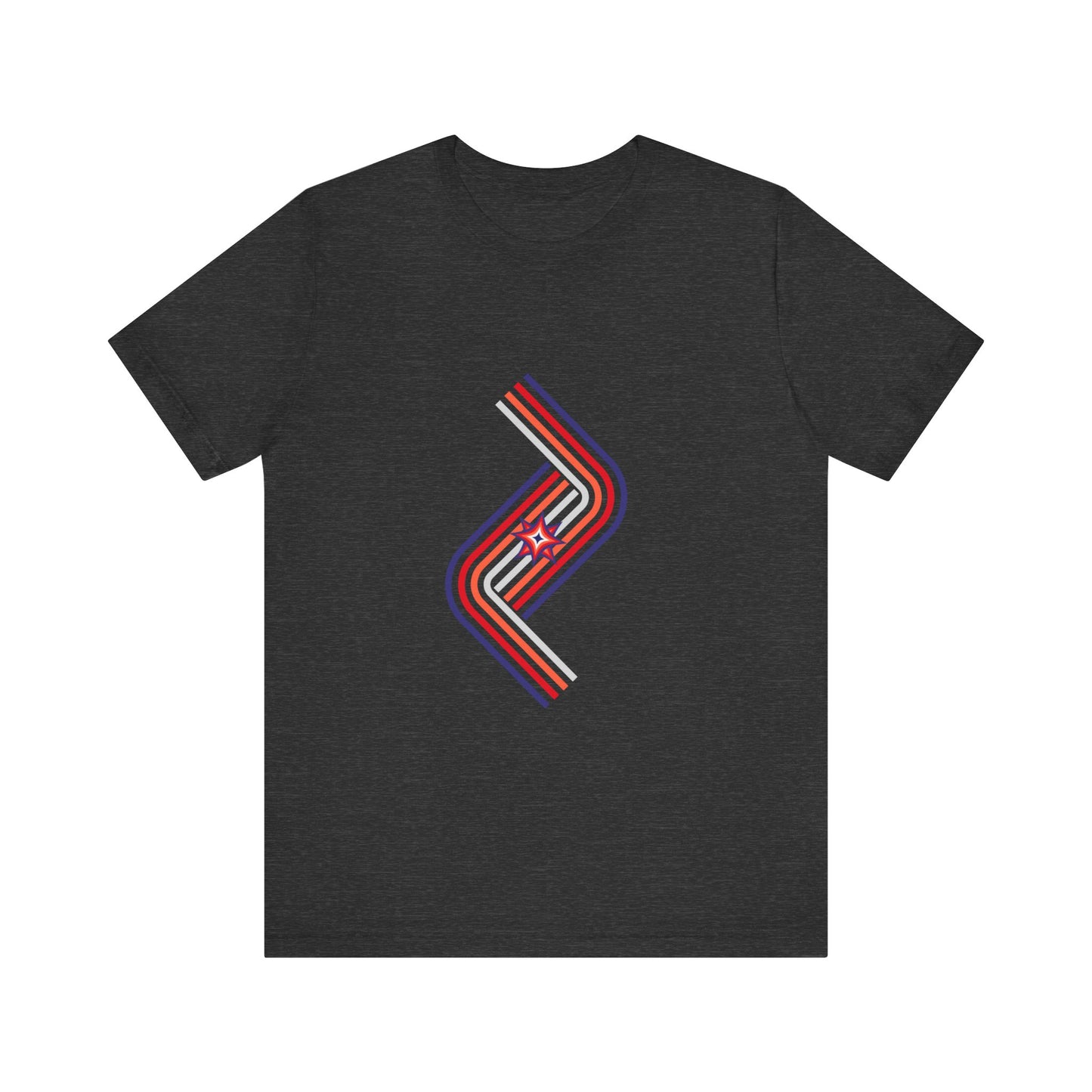 RWB stars and pipes - t-shirt