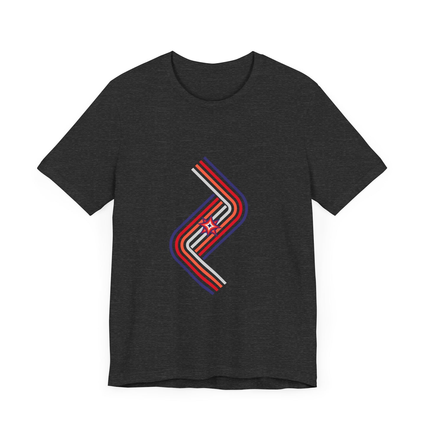RWB stars and pipes - t-shirt