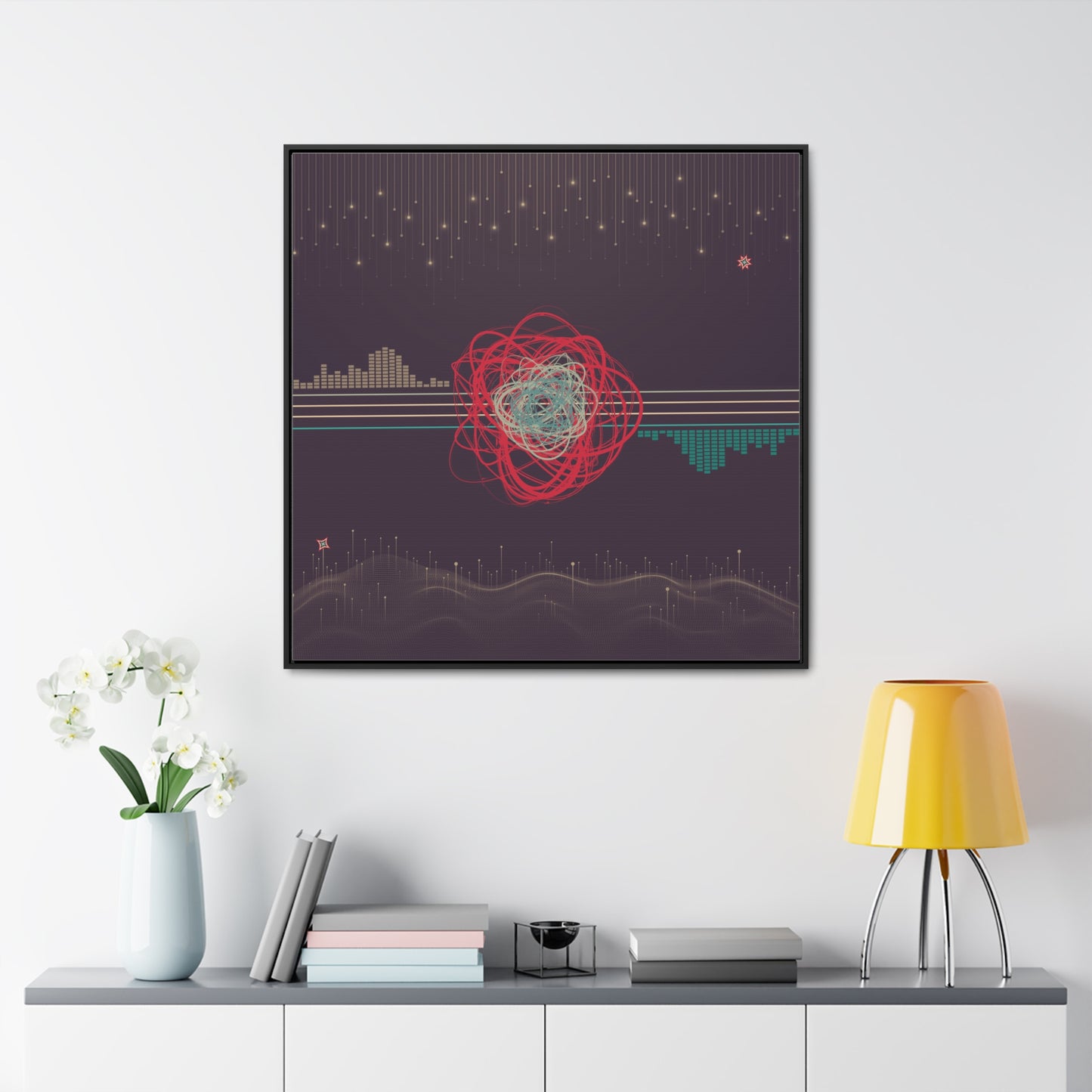 the flex capacitor (framed print)