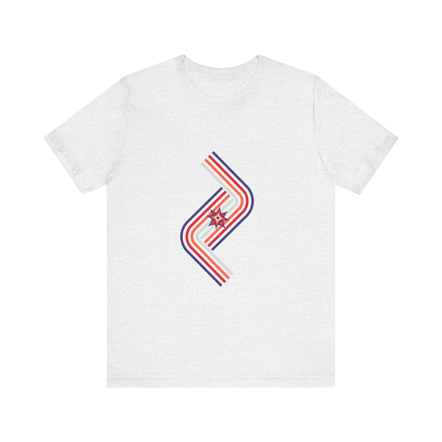 RWB stars and pipes - t-shirt