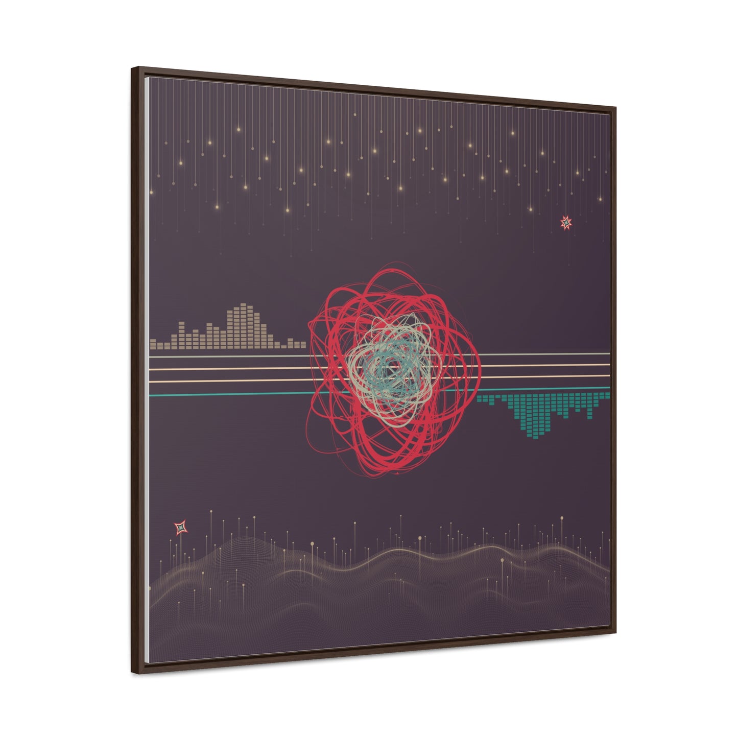the flex capacitor (framed print)