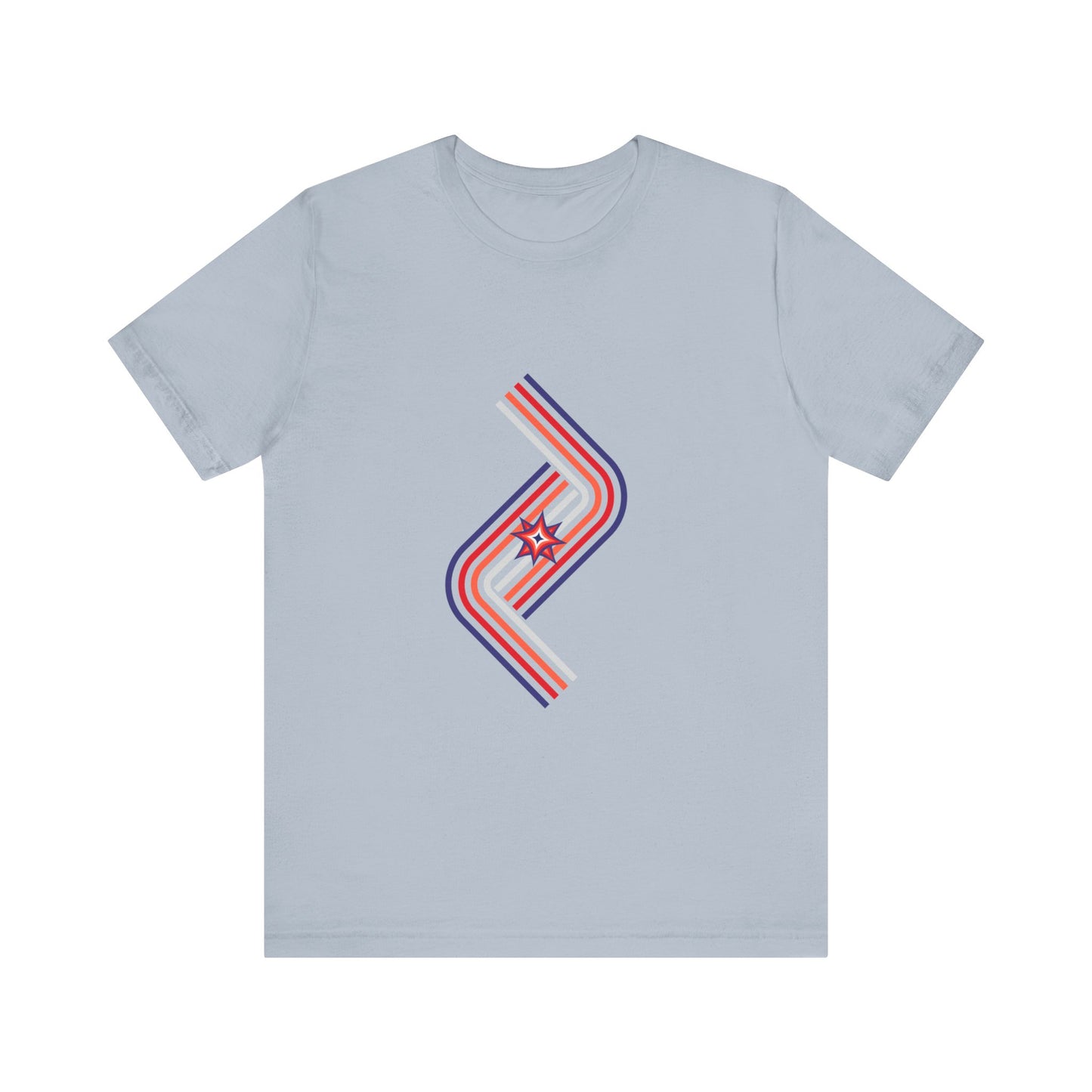 RWB stars and pipes - t-shirt