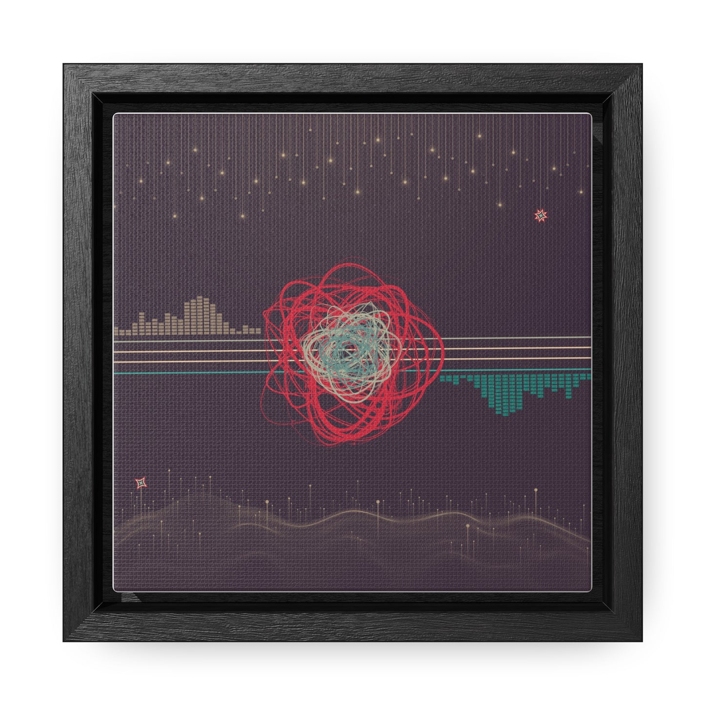 the flex capacitor (framed print)