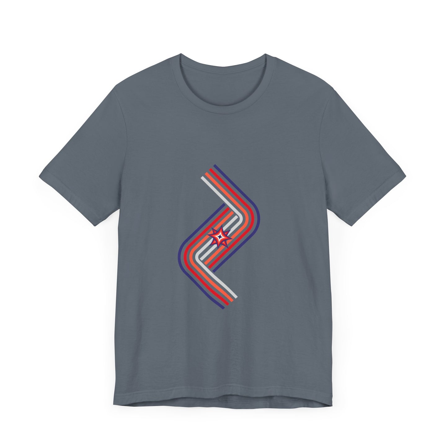 RWB stars and pipes - t-shirt