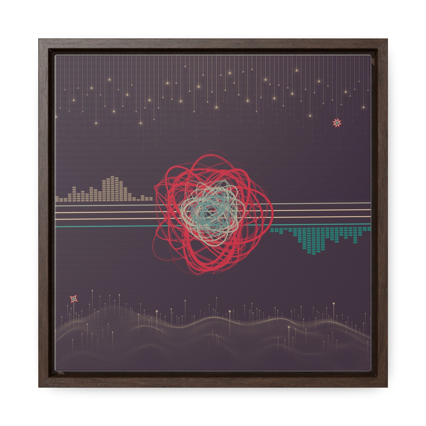 the flex capacitor (framed print)