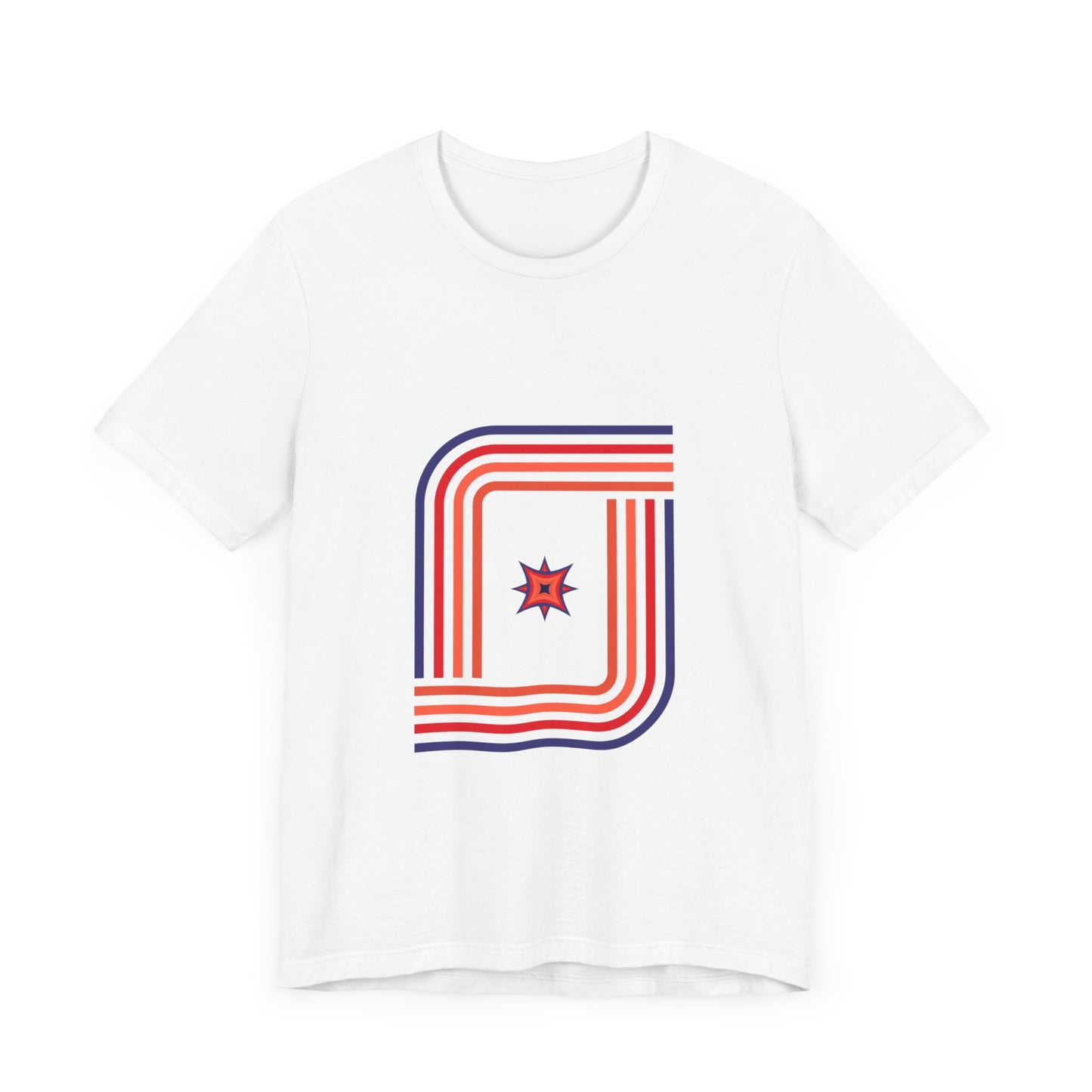 pipes and stripes - t-shirt