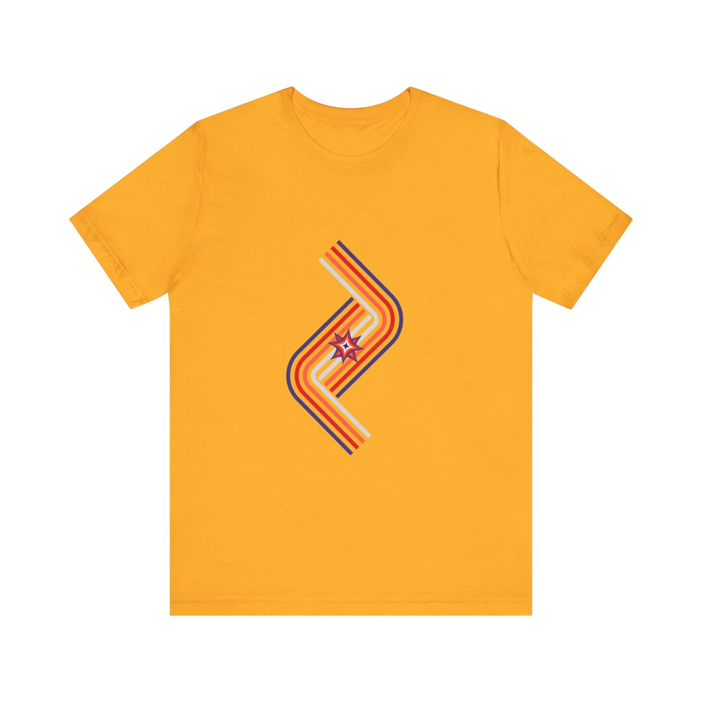 RWB stars and pipes - t-shirt