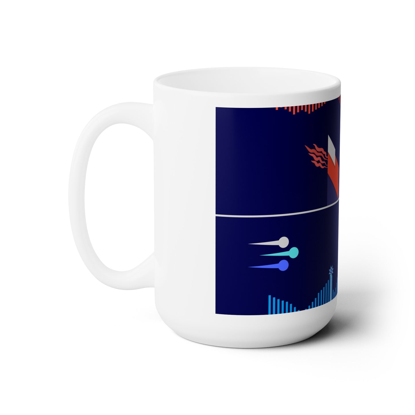 flown ablue - mug