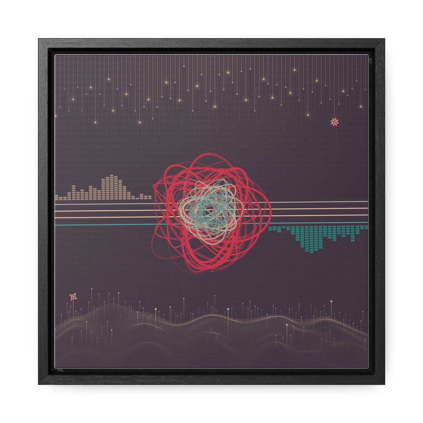 the flex capacitor (framed print)