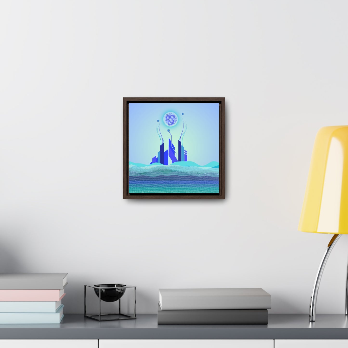 beach city daydream (framed print)