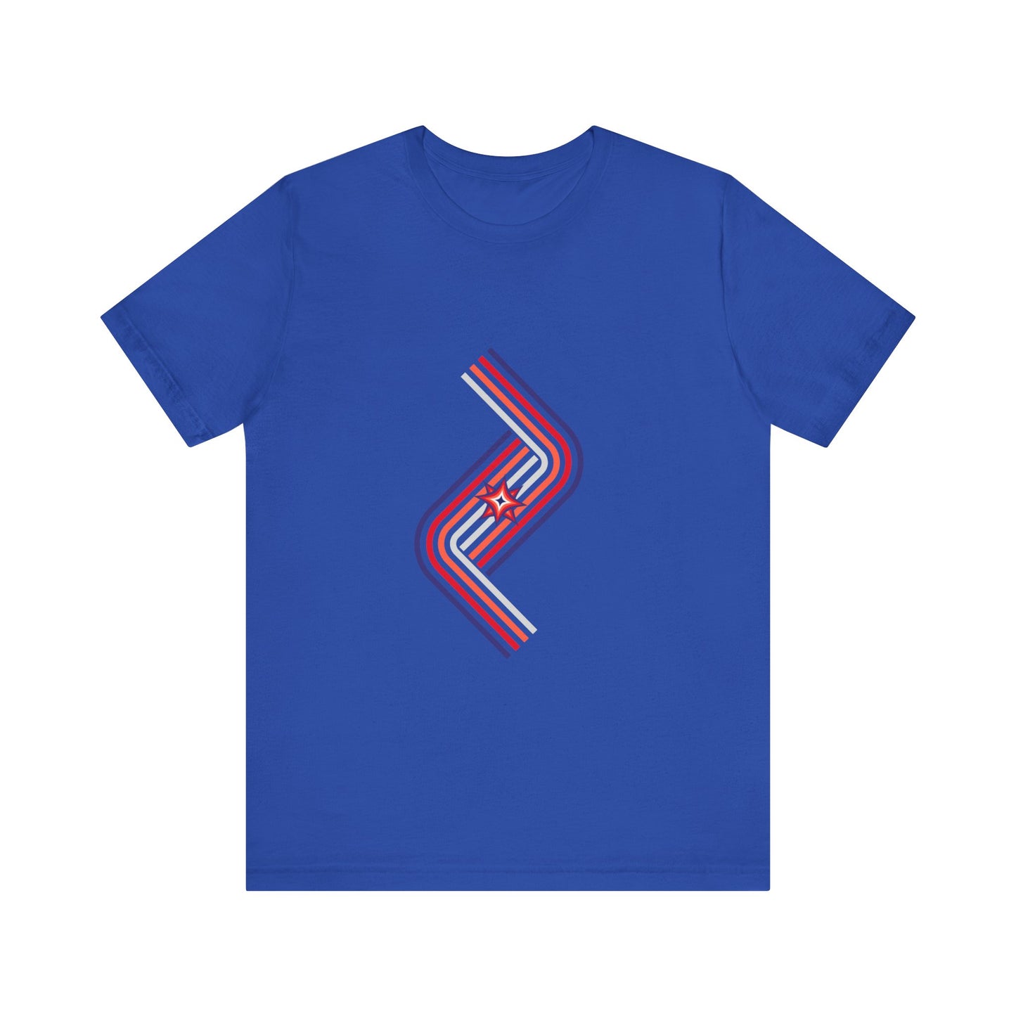 RWB stars and pipes - t-shirt