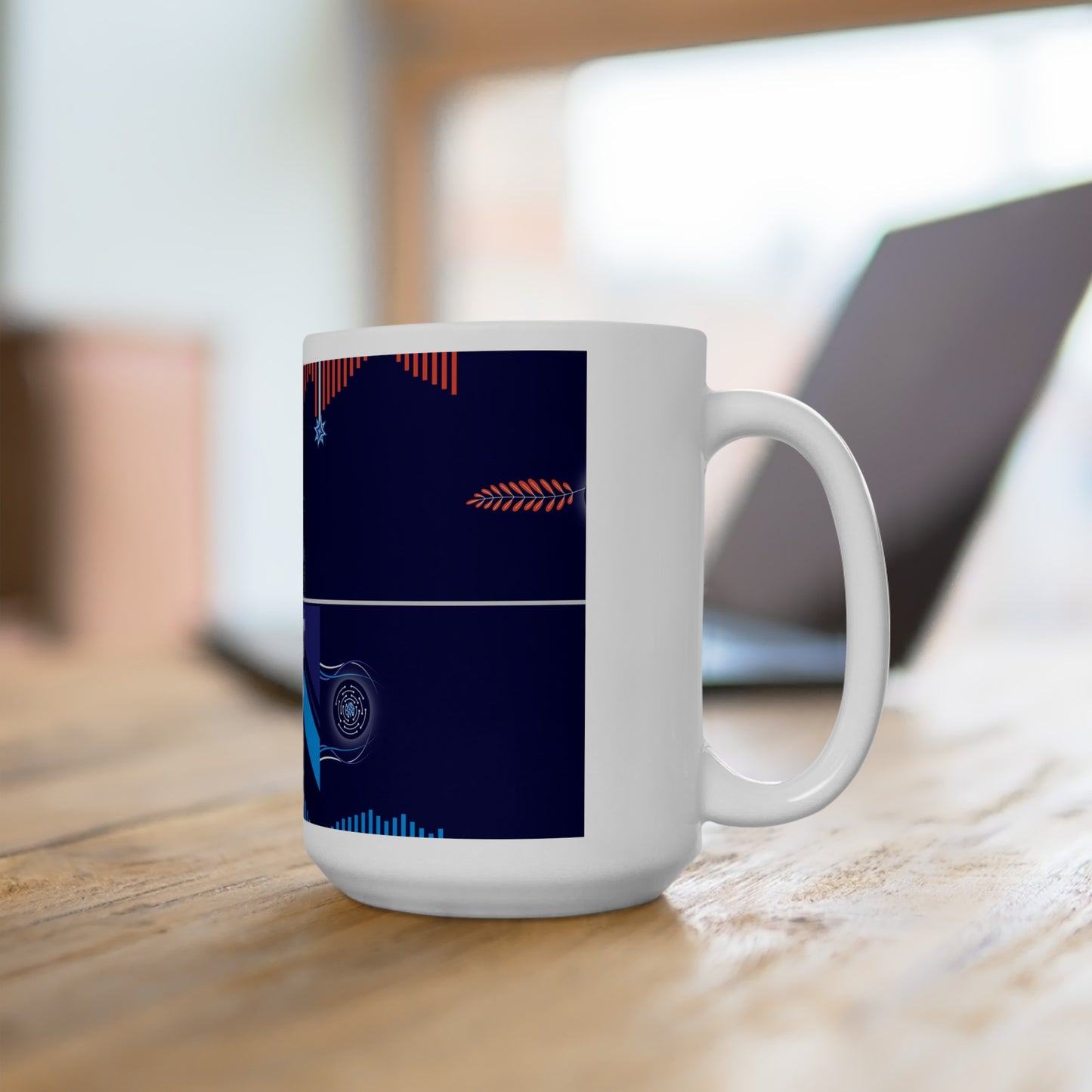 flown ablue - mug