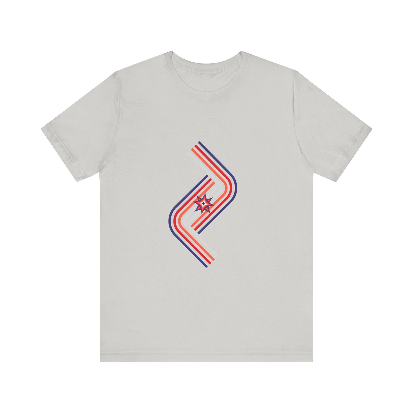 RWB stars and pipes - t-shirt