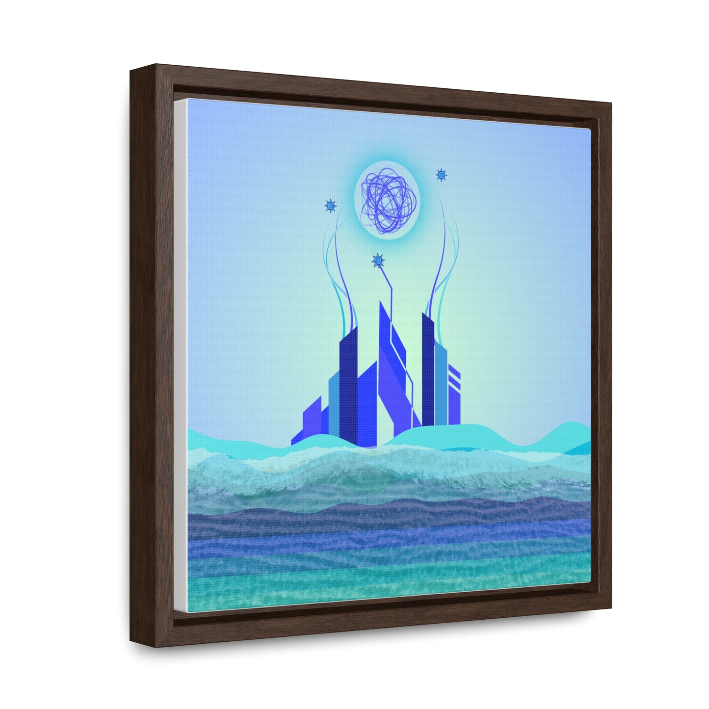 beach city daydream (framed print)