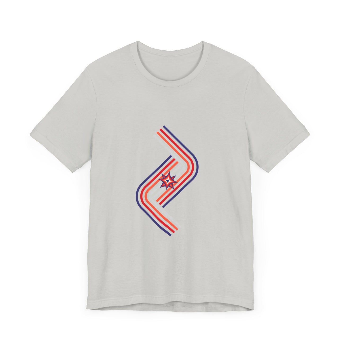 RWB stars and pipes - t-shirt