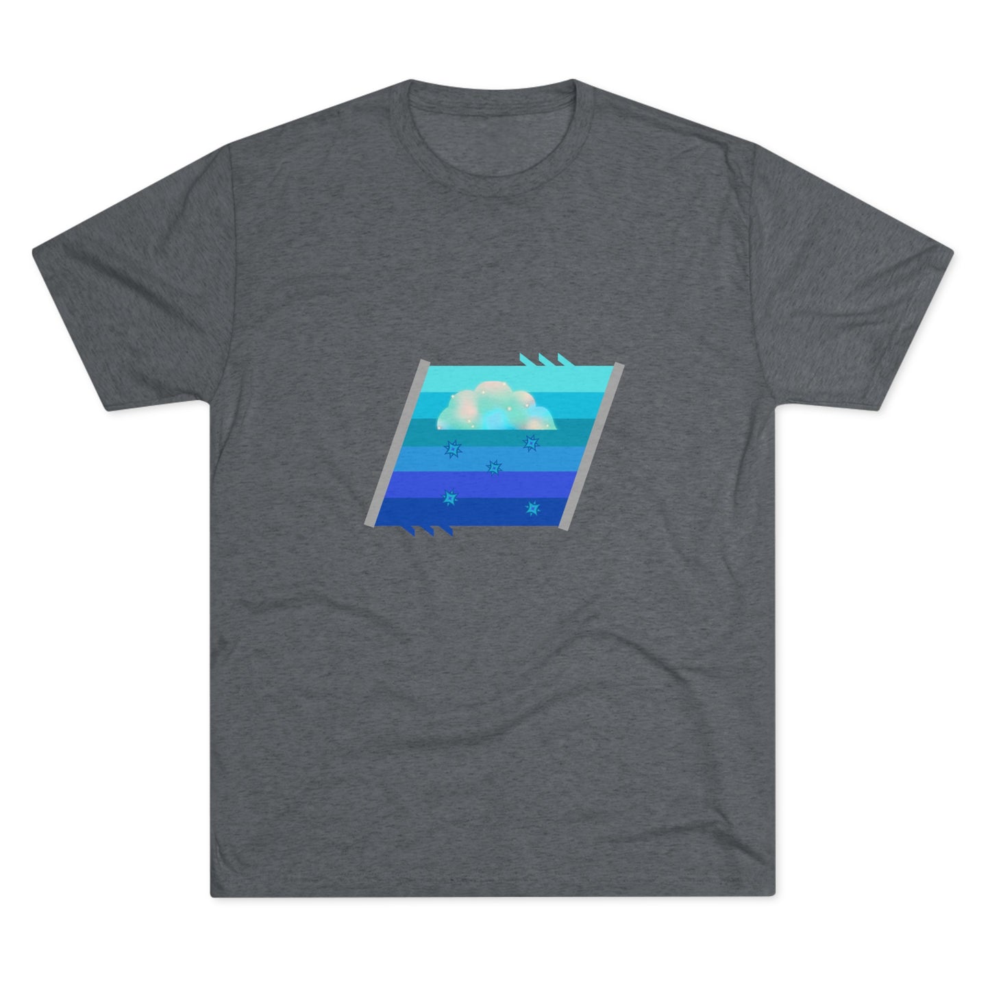 rhombulus (in blue) tee