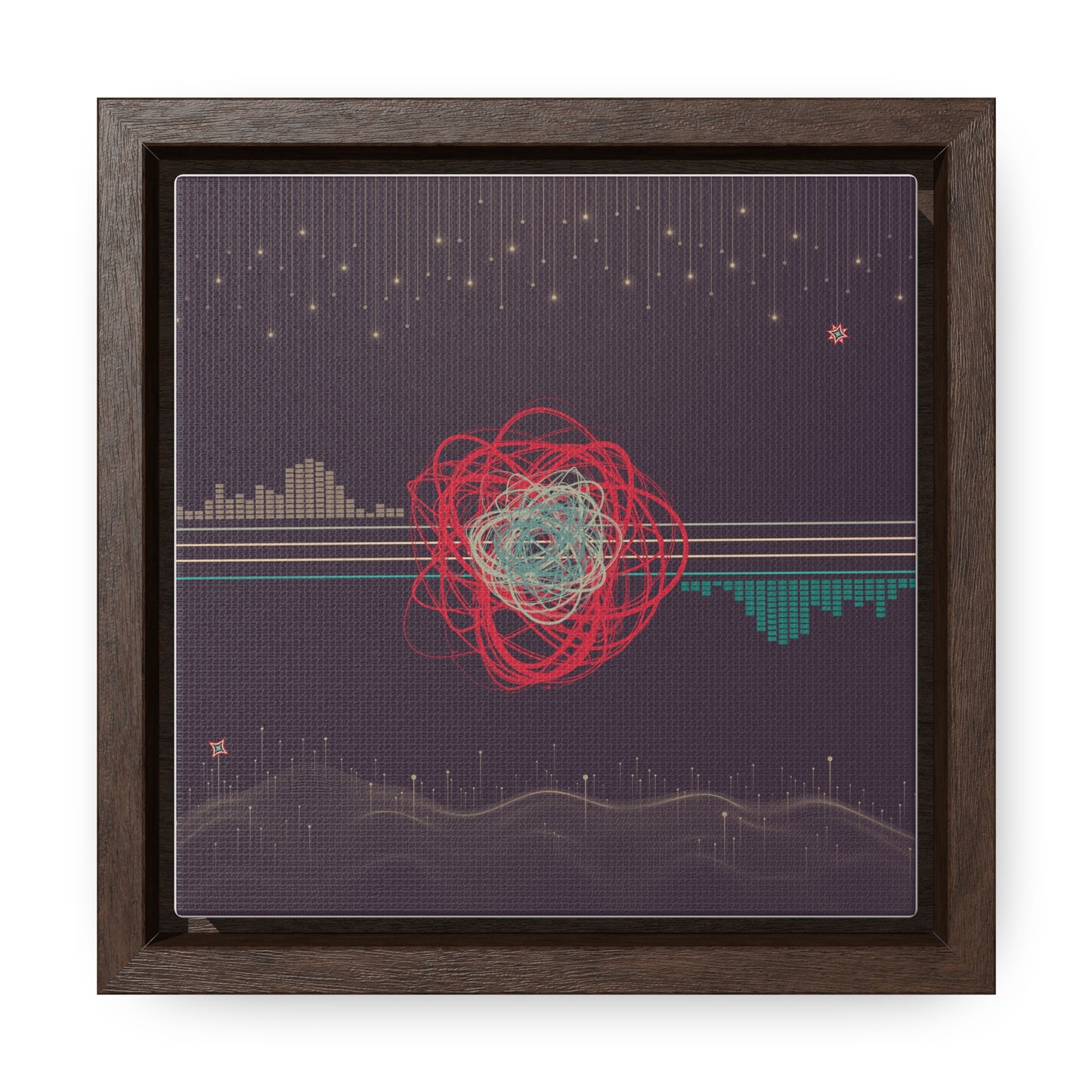 the flex capacitor (framed print)