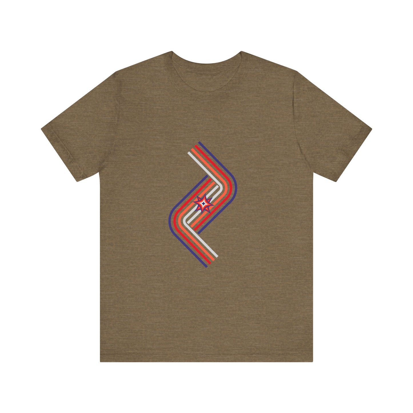 RWB stars and pipes - t-shirt