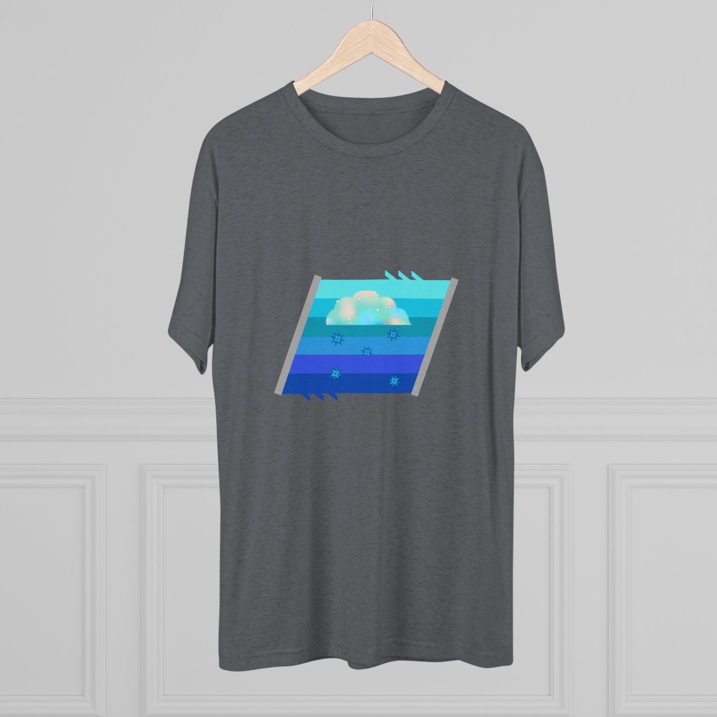 rhombulus (in blue) tee