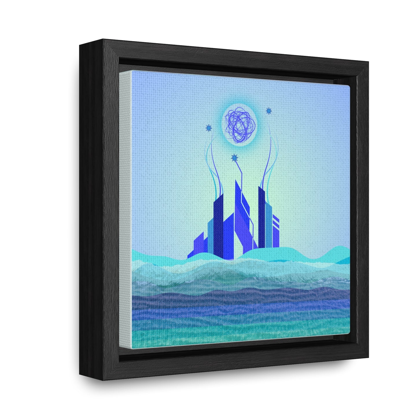 beach city daydream (framed print)