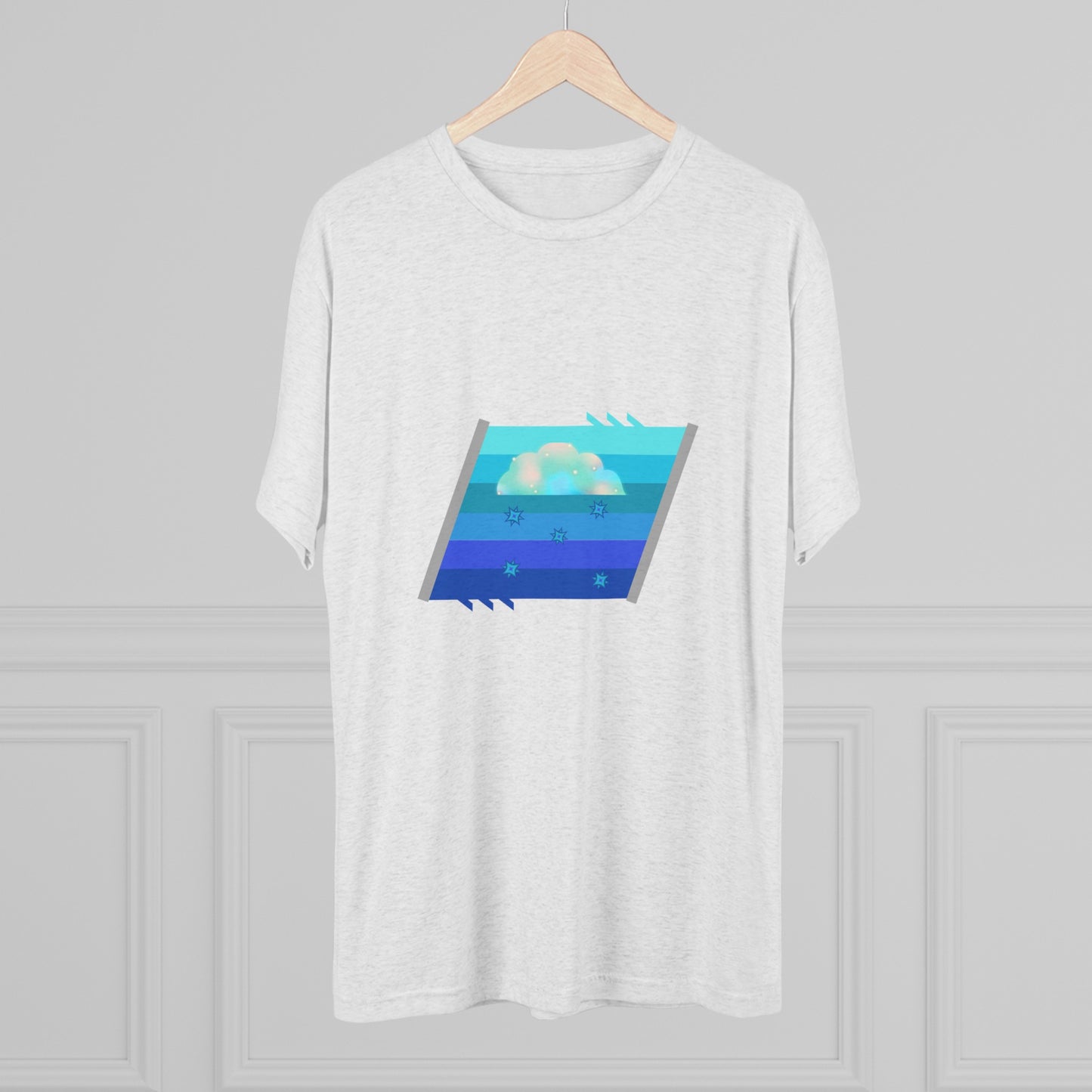 rhombulus (in blue) tee
