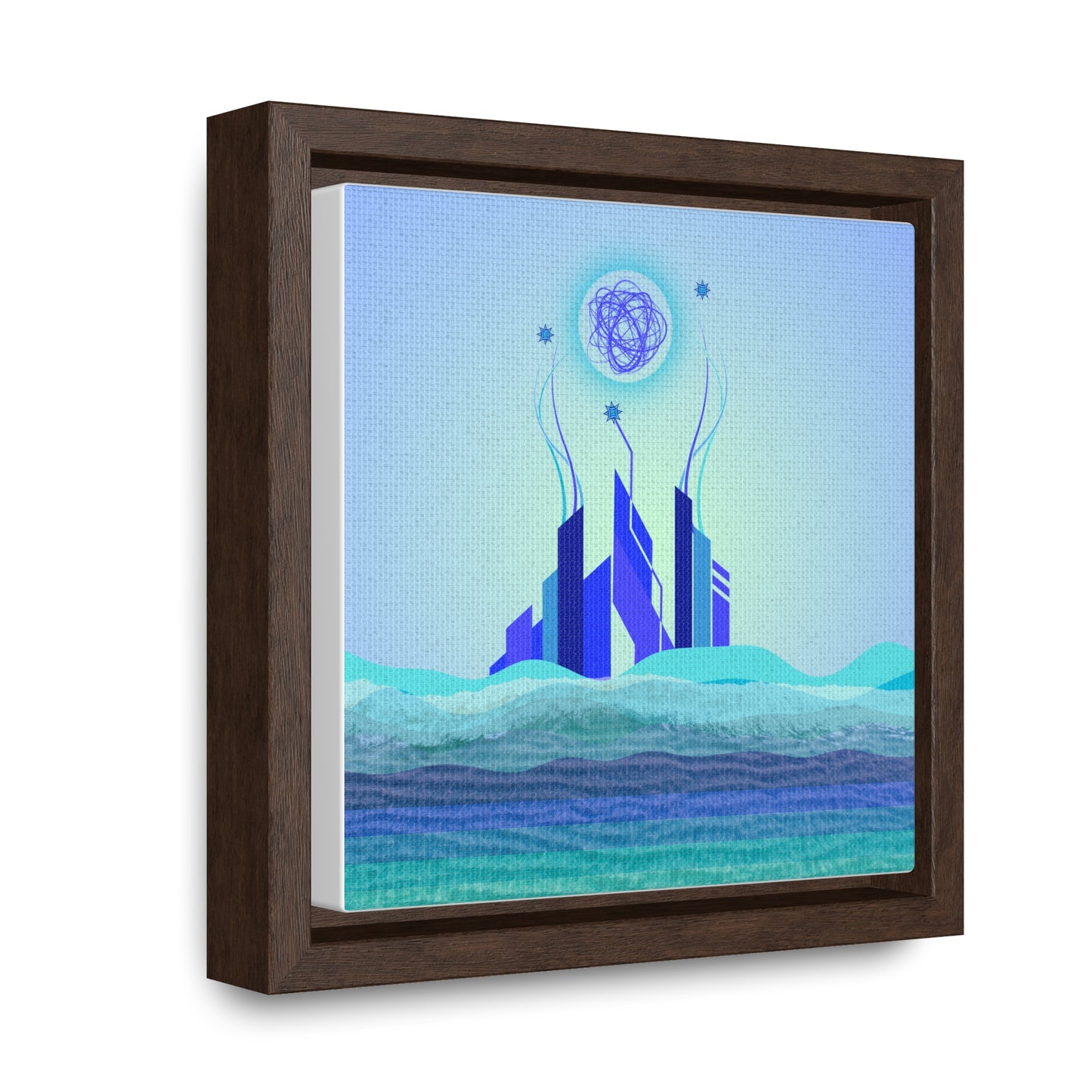 beach city daydream (framed print)