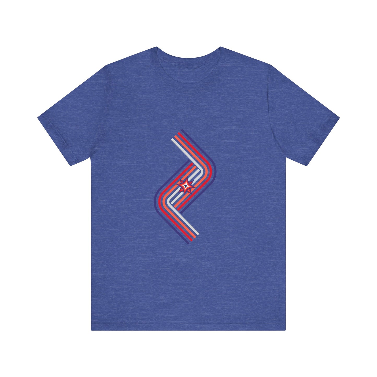 RWB stars and pipes - t-shirt
