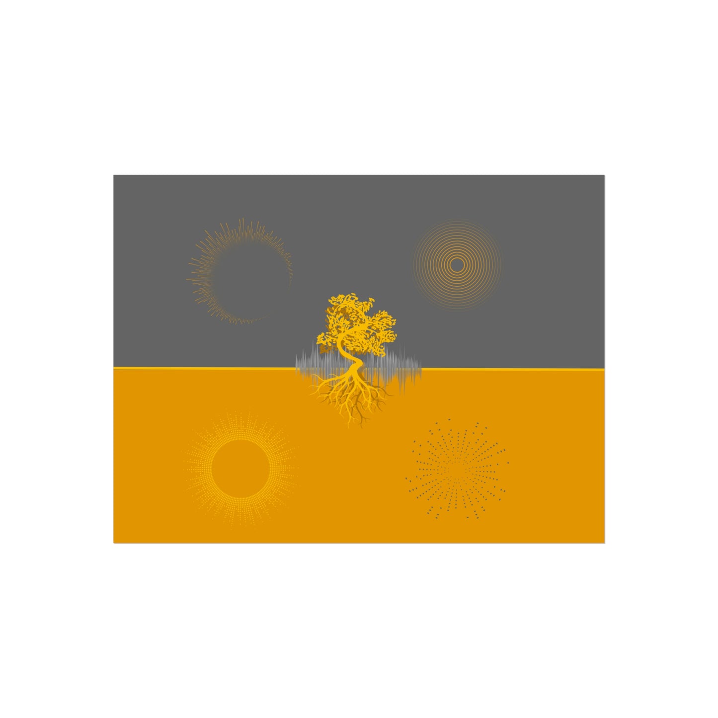Roots Rock Radio | Abstract Print