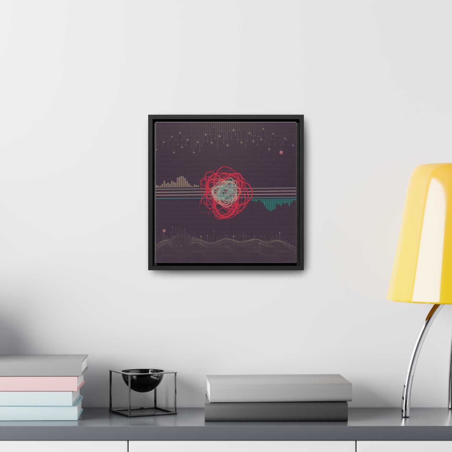 the flex capacitor (framed print)