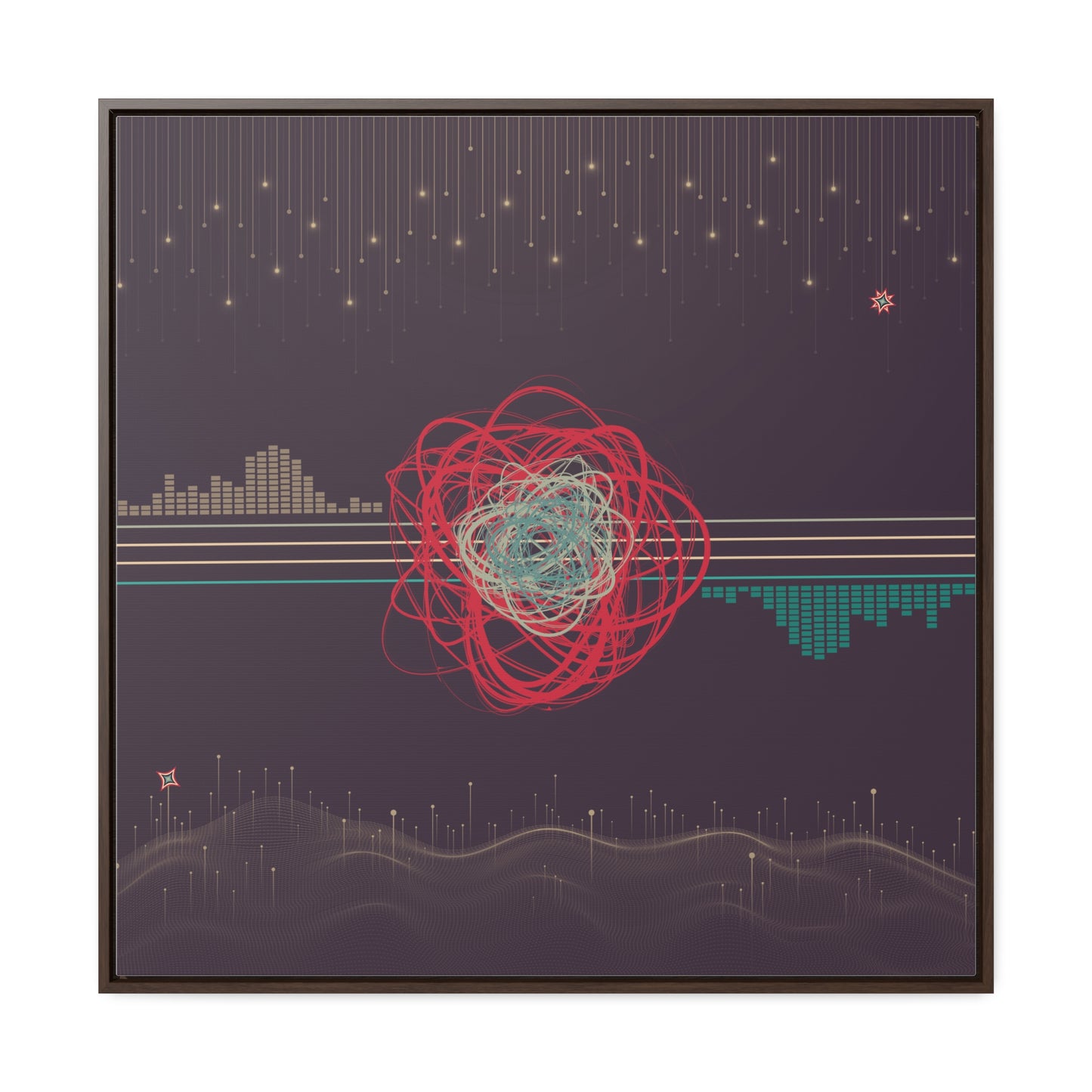 the flex capacitor (framed print)