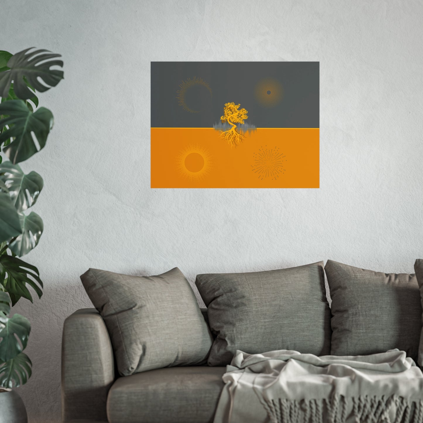 Roots Rock Radio | Abstract Print