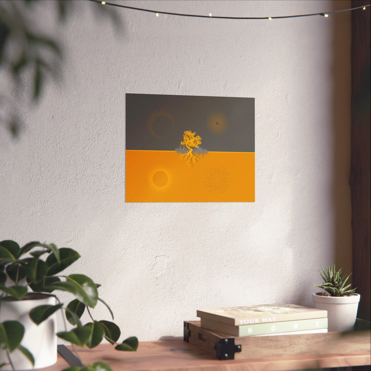 Roots Rock Radio | Abstract Print