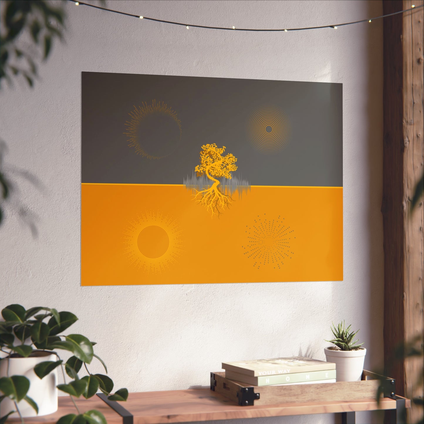 Roots Rock Radio | Abstract Print