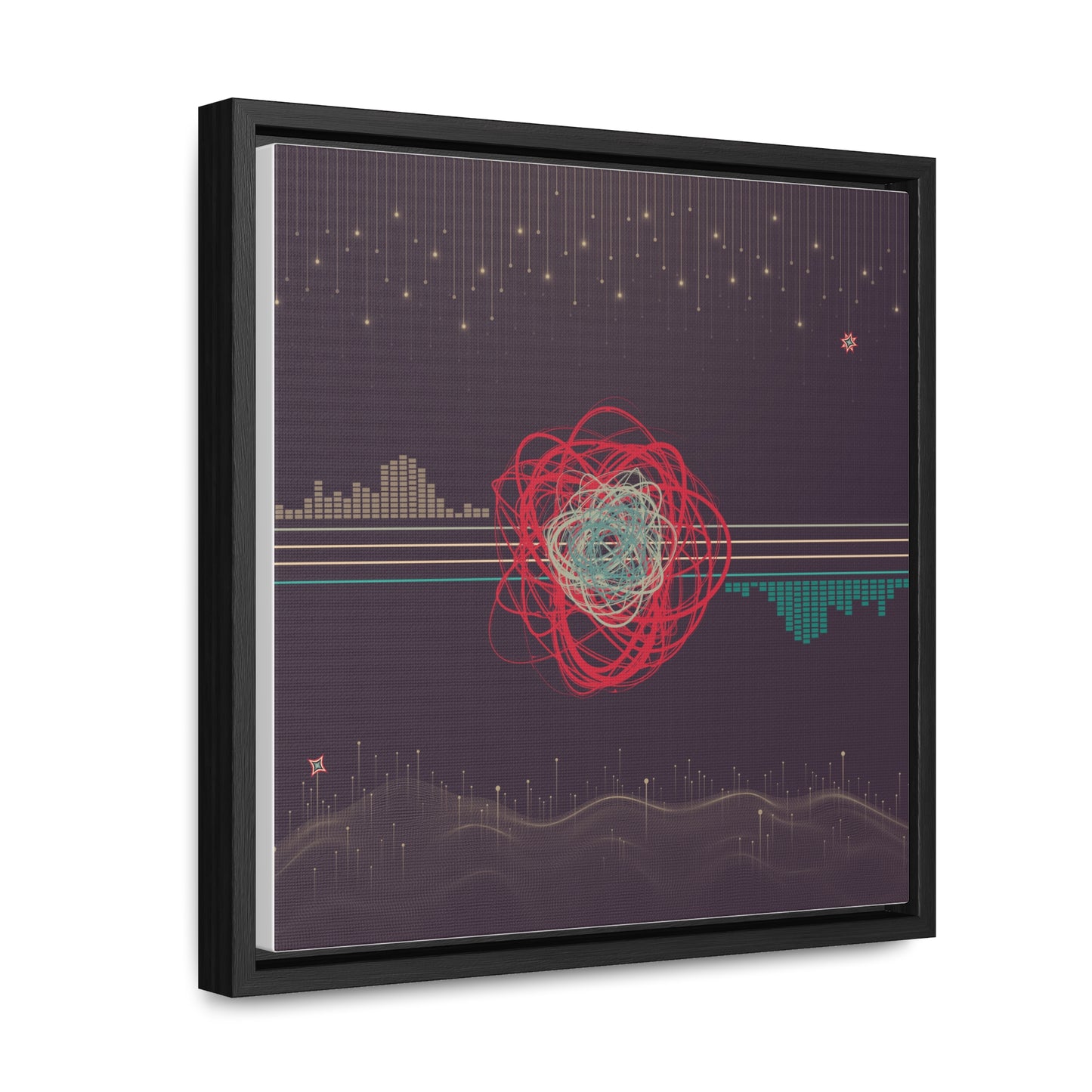 the flex capacitor (framed print)