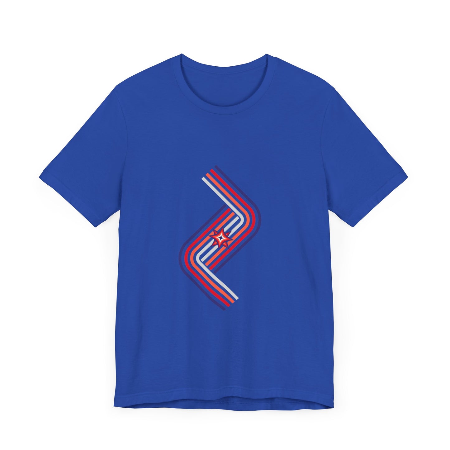 RWB stars and pipes - t-shirt